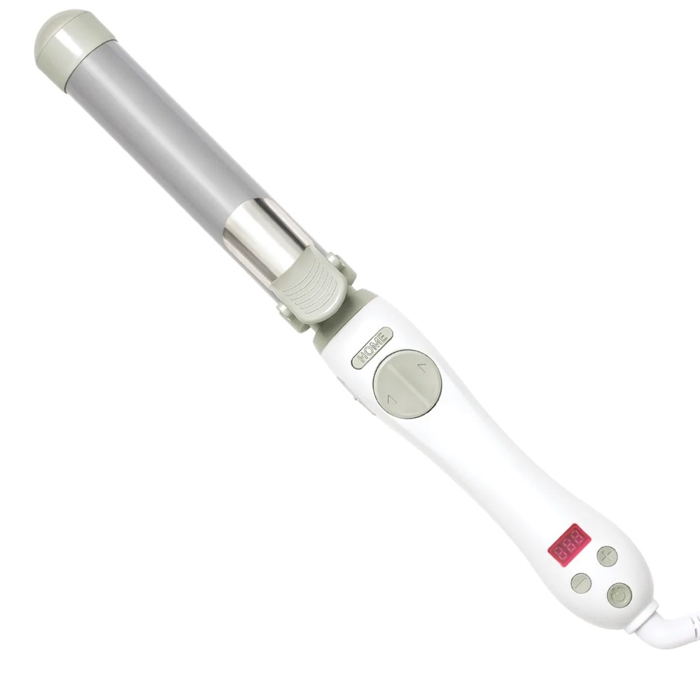 Beachwaver S1 Dual Voltage White Rotating Curling Iron